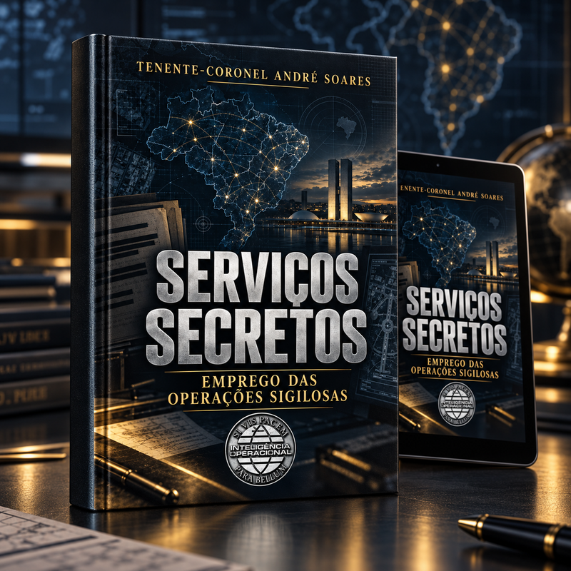 Livro Serviços Secretos em versões impressa e digital